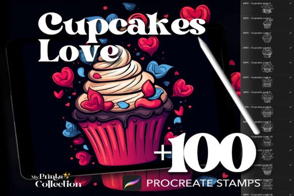 100 Procreate Cupcakes Love Stamps: A Digital Artist’s Guide