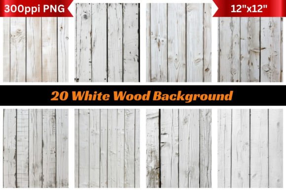 20 White Wood Backgrounds: Elevate Your Digital Creations with Rustic Elegance