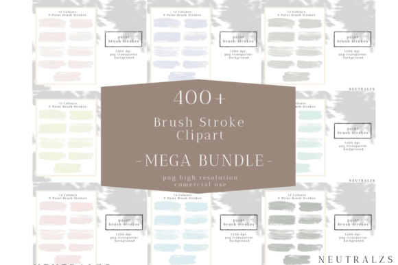 Brush Stroke PNG Bundle: A Versatile Tool for Modern Creativity