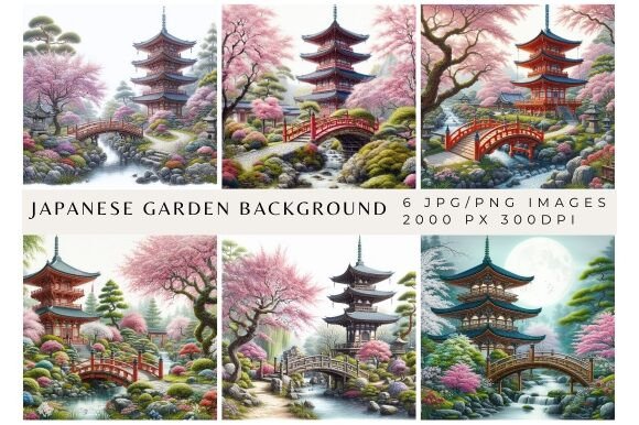 Japanese Garden Background