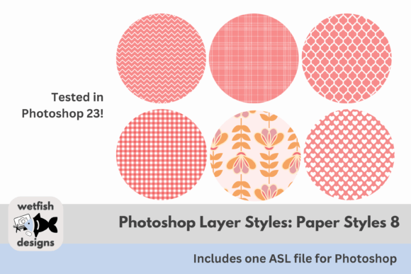 Photoshop Paper Styles 8 .asl for Creative Design