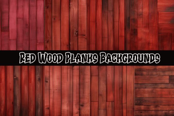 Red Wood Planks Backgrounds: A Versatile Design Element for Modern Creativity