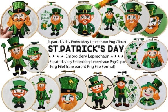 St. Patrick’s Day Embroidery Leprechaun: A Creative Resource for Designers and Craft Enthusiasts