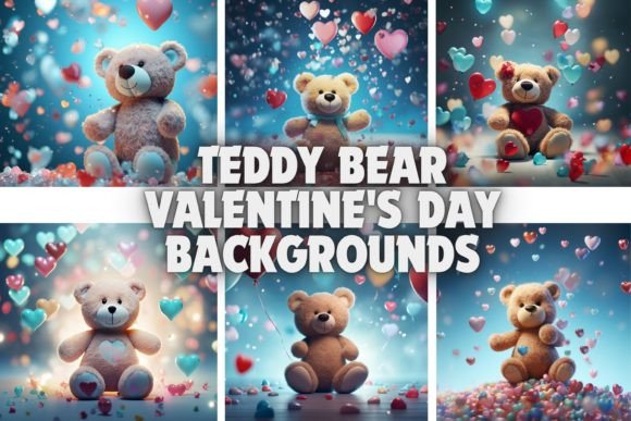 Teddy Bear Valentine's Day Backgrounds