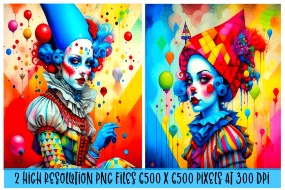 The Patchwork Clowns: A Fusion of Art, Technology, and Imagination