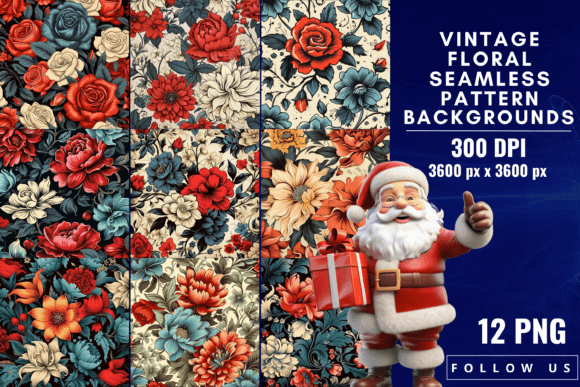 Vintage Floral Seamless Pattern: A Timeless Design Element for Modern Creations